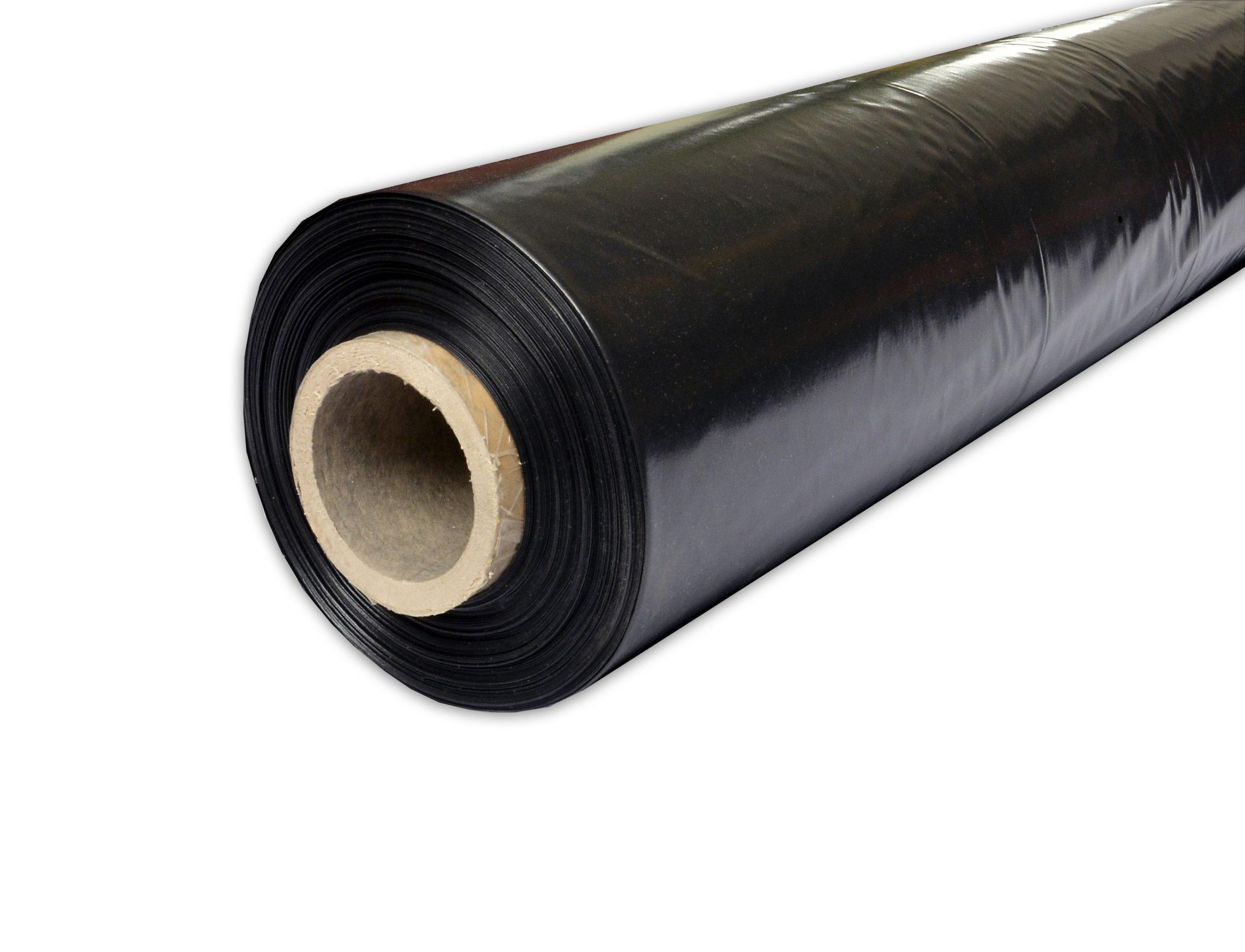П/э пленка чёрная 150 мкм, размер 6х80м