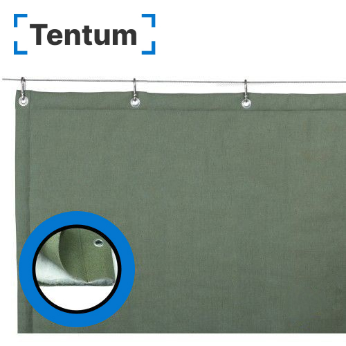 Штора брезентовая утепленная ОП, размер 3.2х2.5м