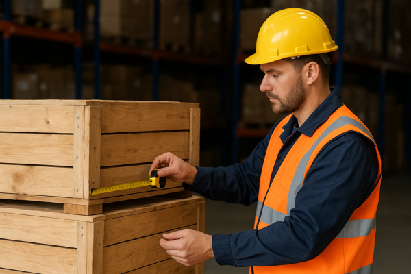 Измерение груза.