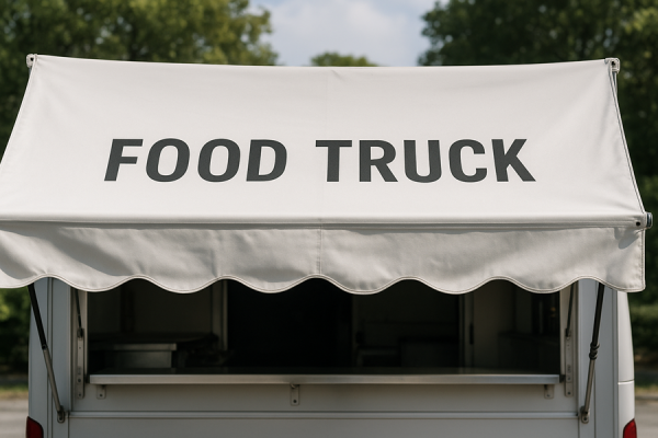 Тент для фуд трака.