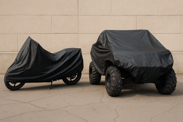 Чехлы для мотоцикла и квадроцикла.