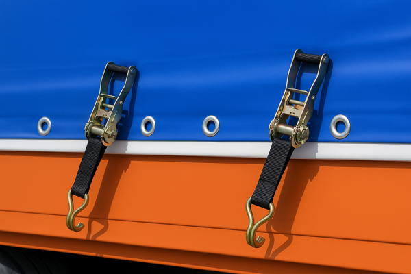 Динамометрические натяжители тента.