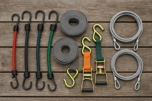 Крепежи для тентов.