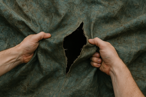 Что делать, если тент порвался